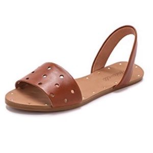Madewell Abbi Slingback Sandals in Holepunch